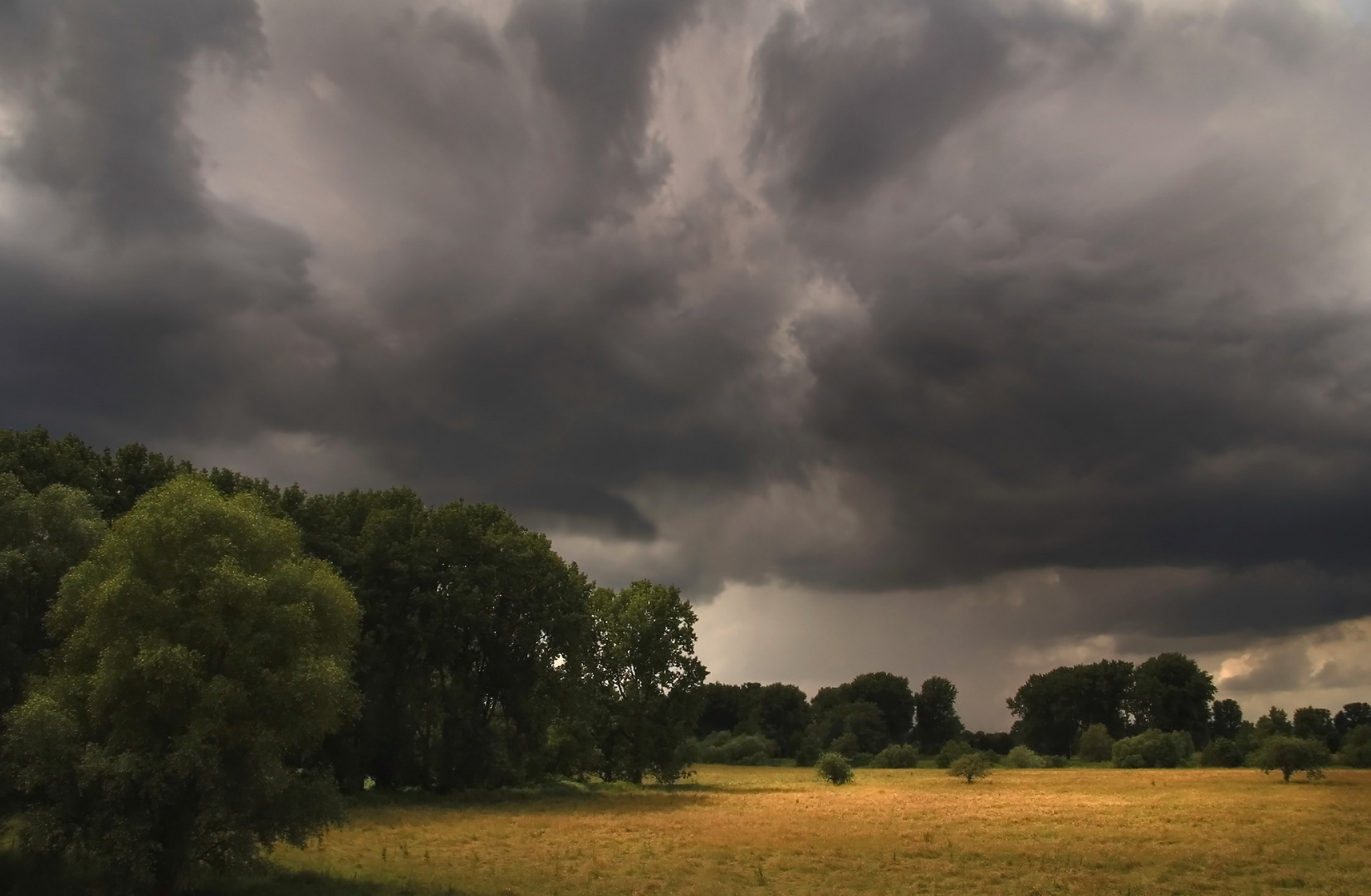 Kurz vor dem Gewitter