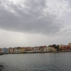 Kurz vor dem Gewitter am Hafen von Ierapetra