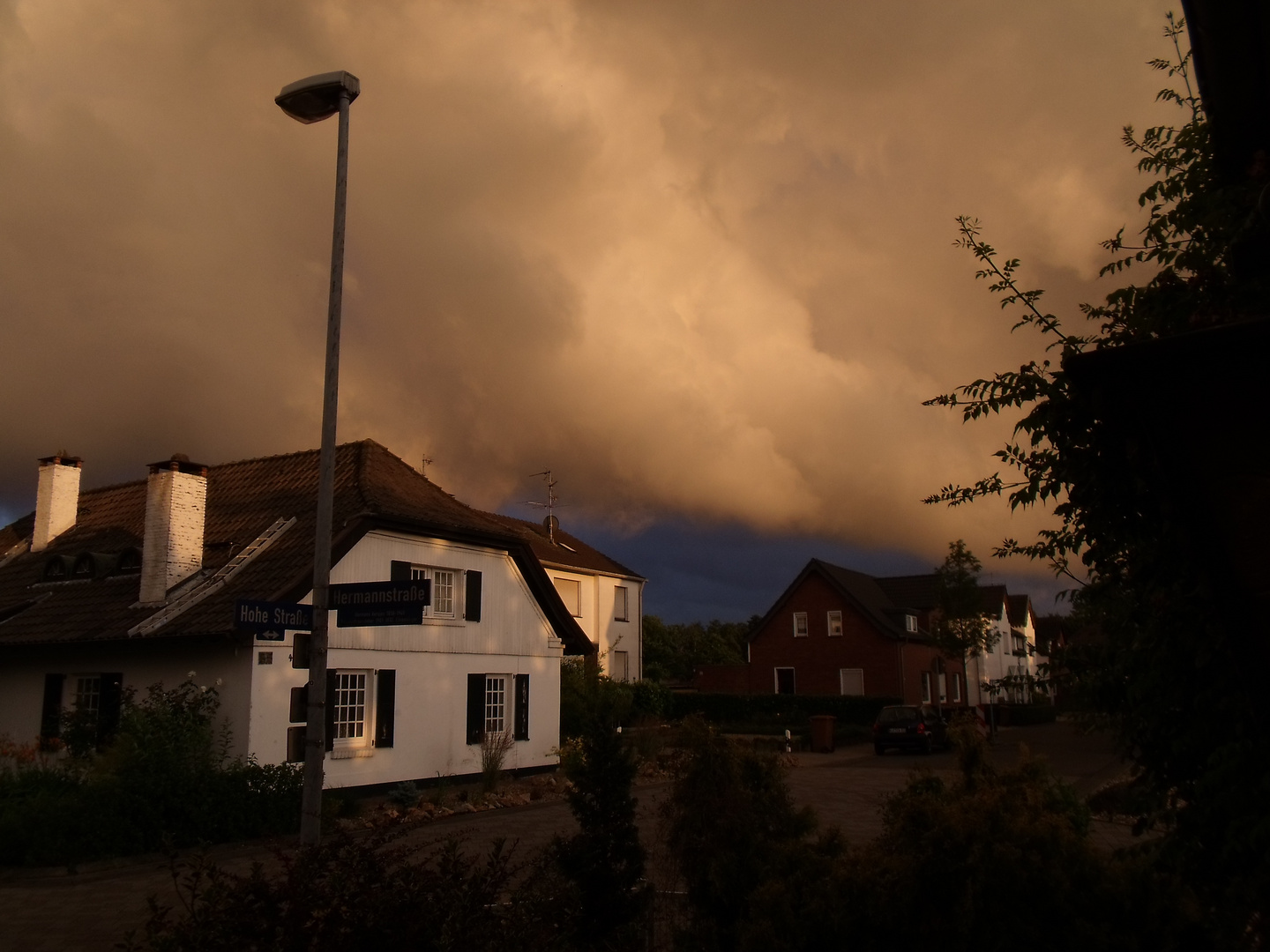 Kurz vor dem Gewitter