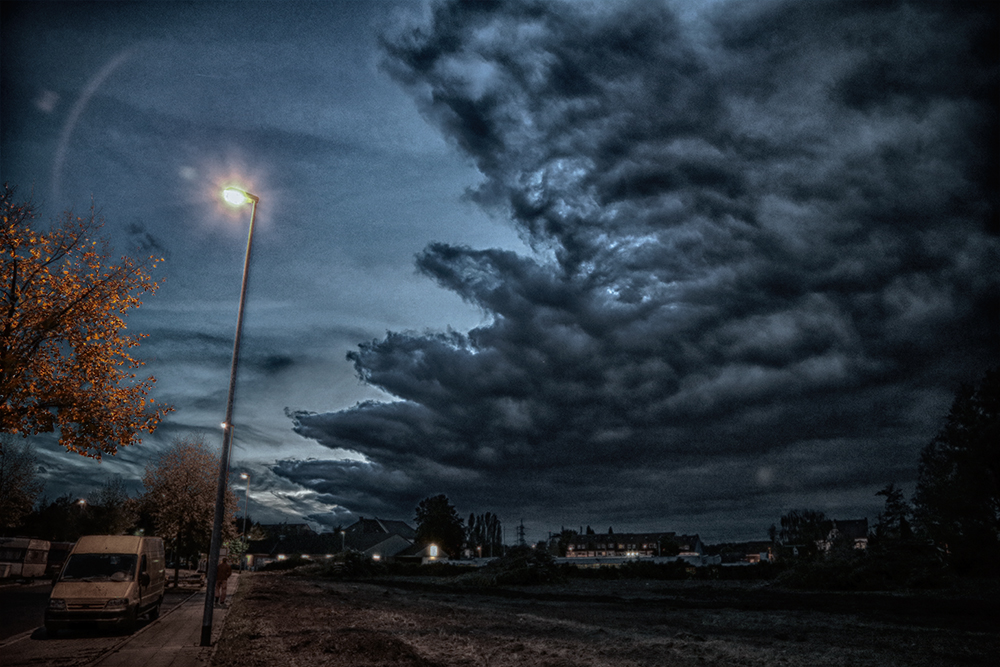 Kurz vor dem Gewitter