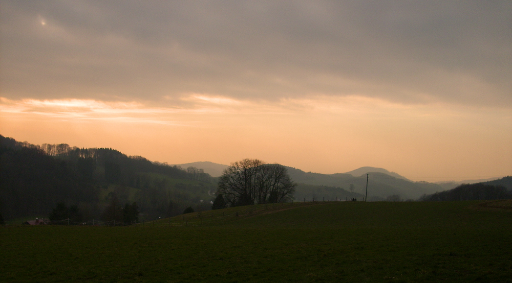 Kurz vor dem Gewitter...