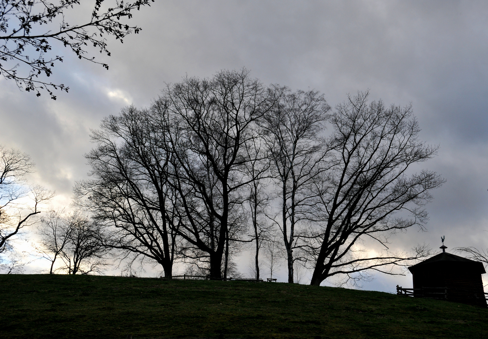 Kurz vor dem Gewitter-Sturm-Abend...