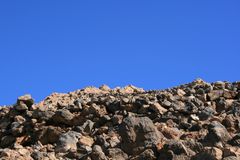 Kurz vor dem Gipfel des Teide auf Teneriffa