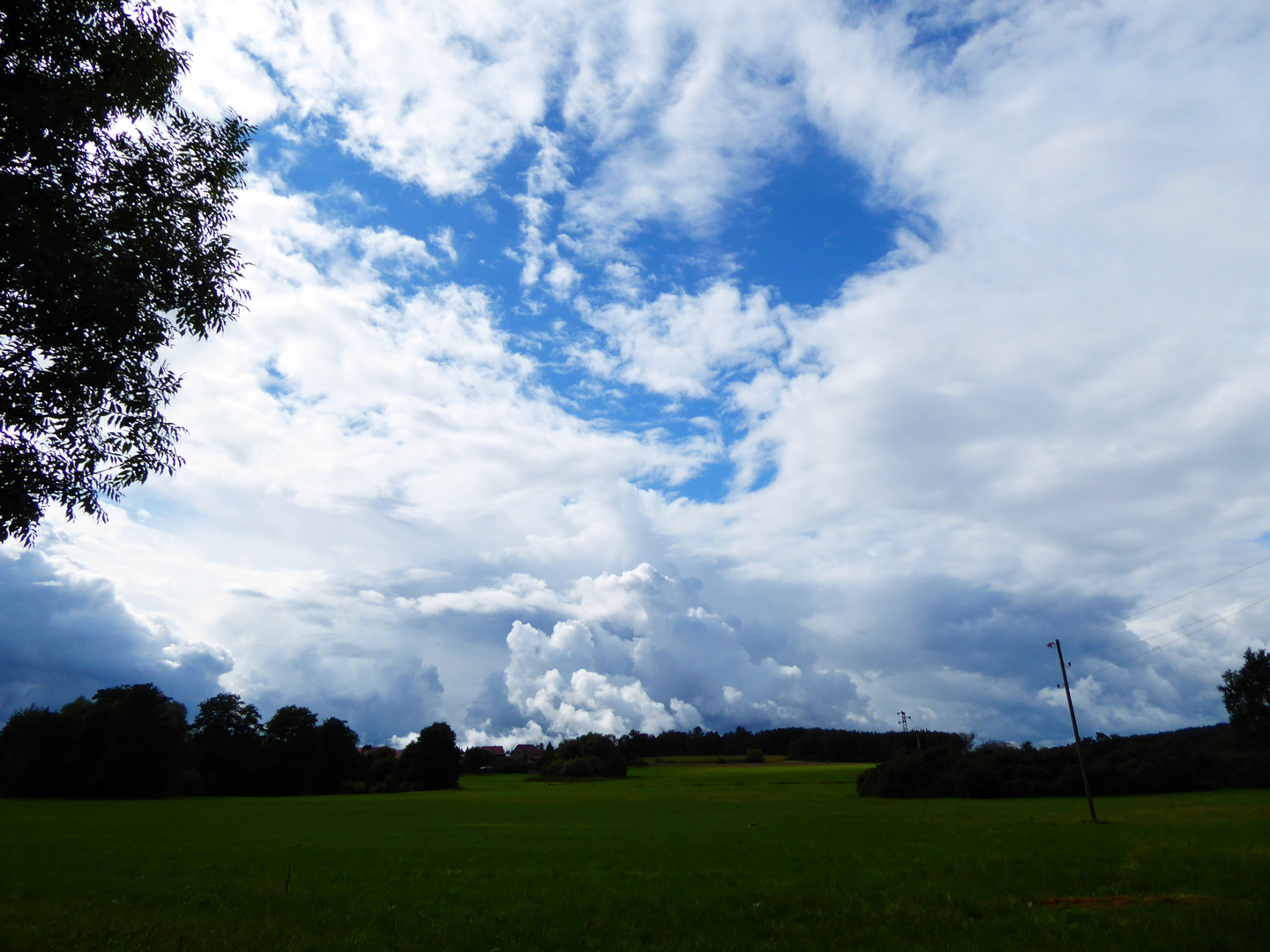 Kurz vor dem nächsten Regenschauer