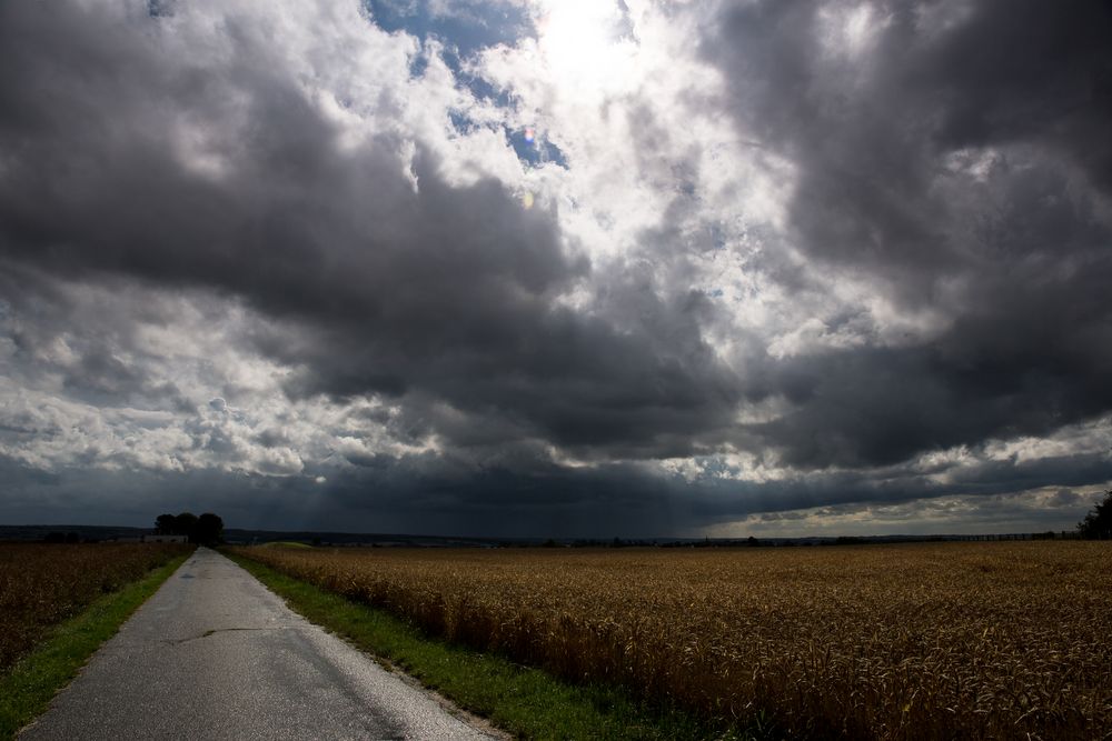 Kurz vor dem Regen