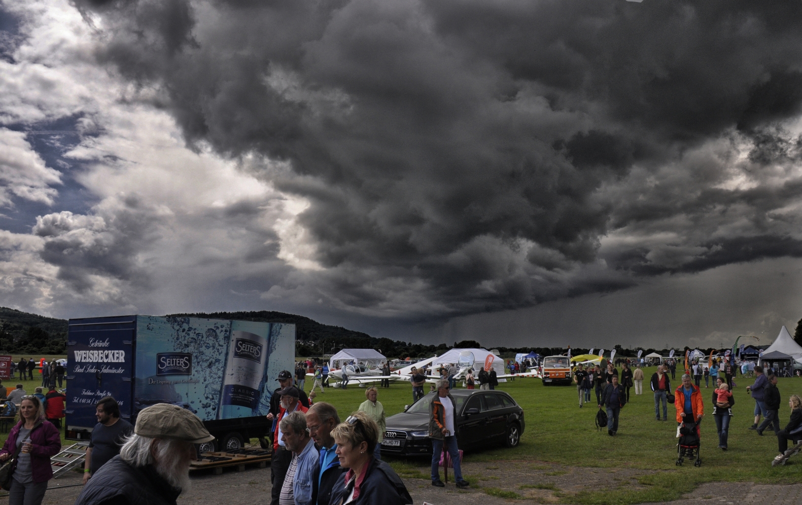 kurz vor dem Regen