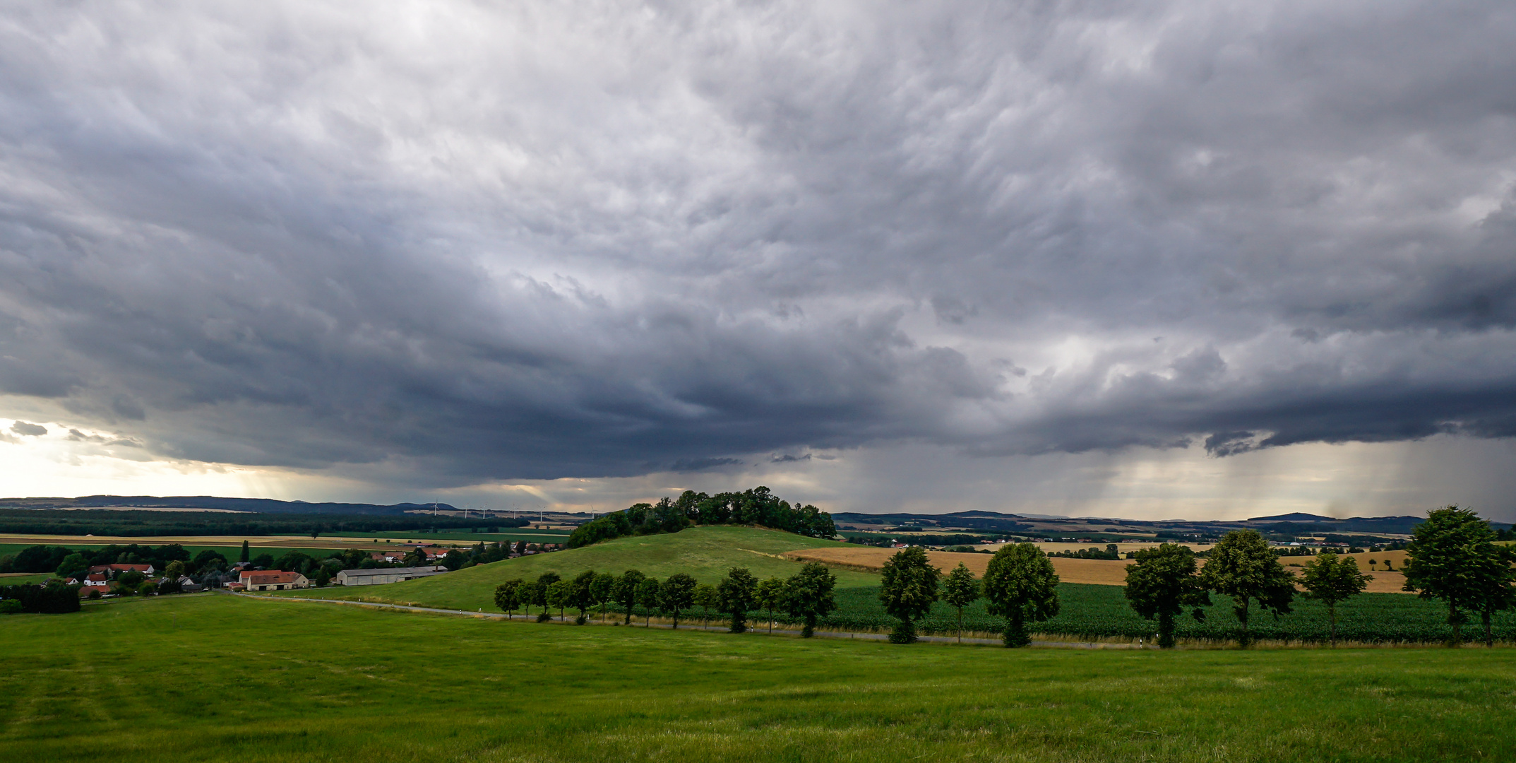 kurz vor dem Regen