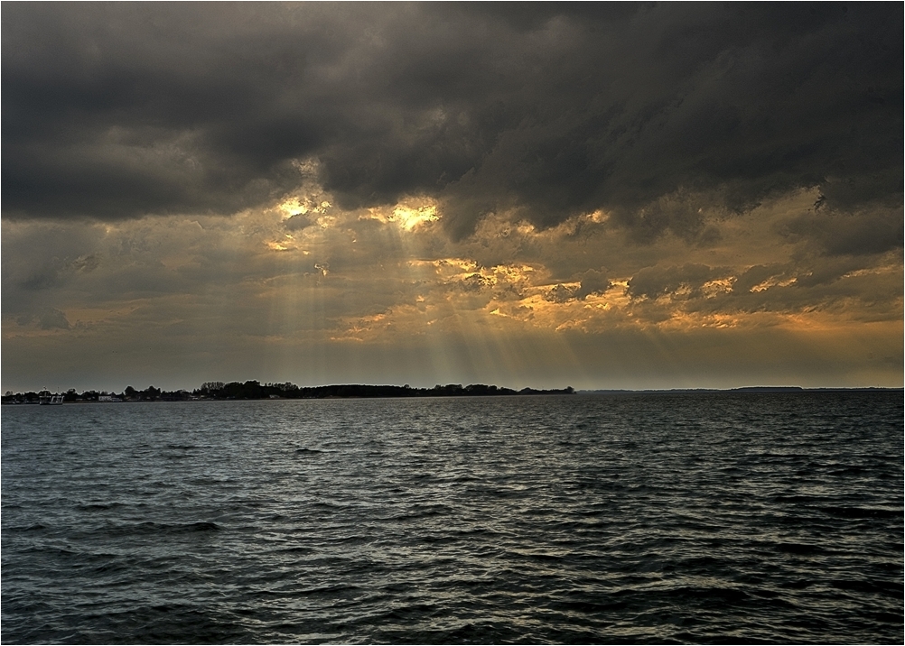 Kurz vor dem Regenschauer