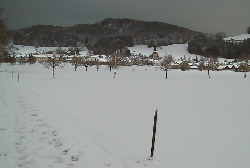 kurz vor dem Schneesturm