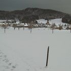 kurz vor dem Schneesturm