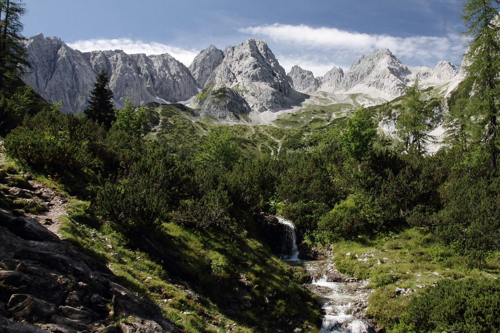 Kurz vor dem Seebensee