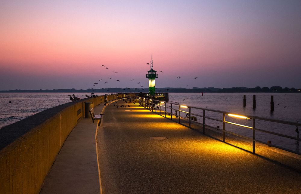 Kurz vor dem Sonnenaufgang