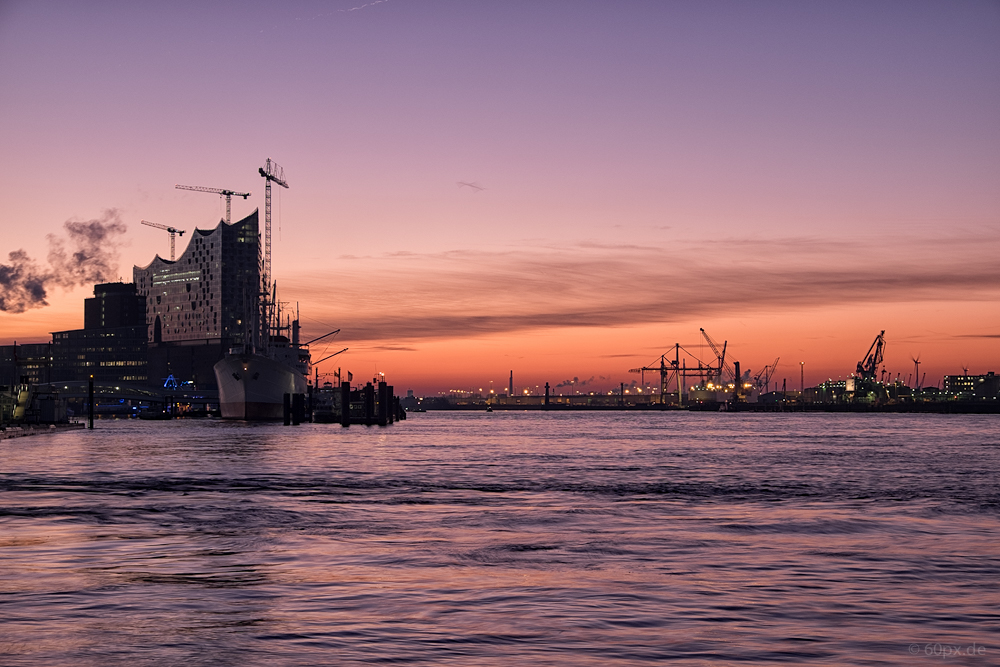 Kurz vor dem Sonnenaufgang