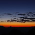 - kurz vor dem Sonnenaufgang am Grand Canyon Mather Point -
