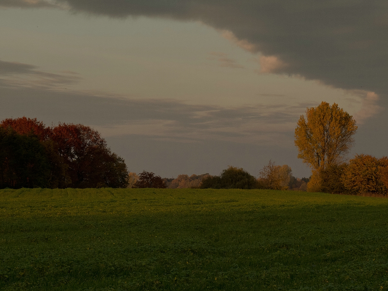 Kurz vor dem Sonnenuntergang