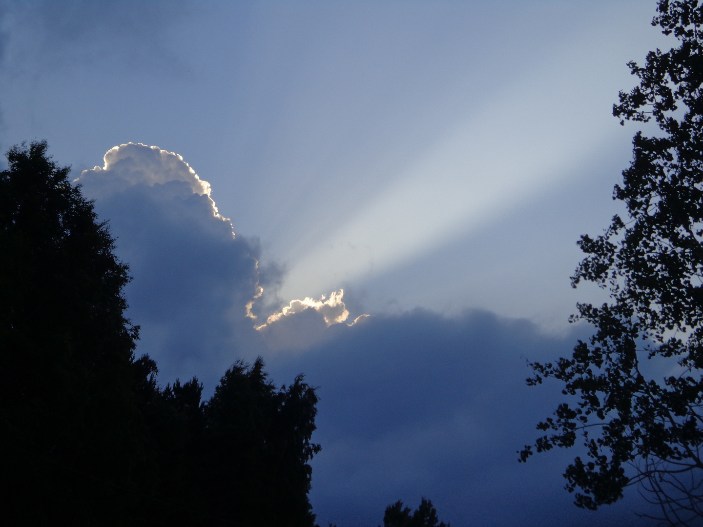 ..kurz vor dem Sonnenuntergang