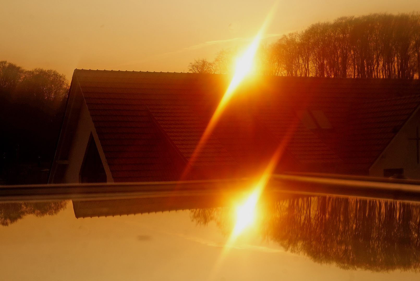 Kurz vor dem Sonnenuntergang