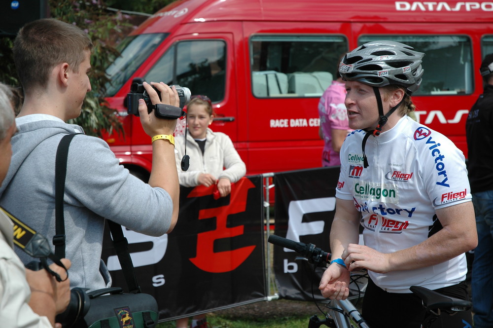 kurz vor dem Start