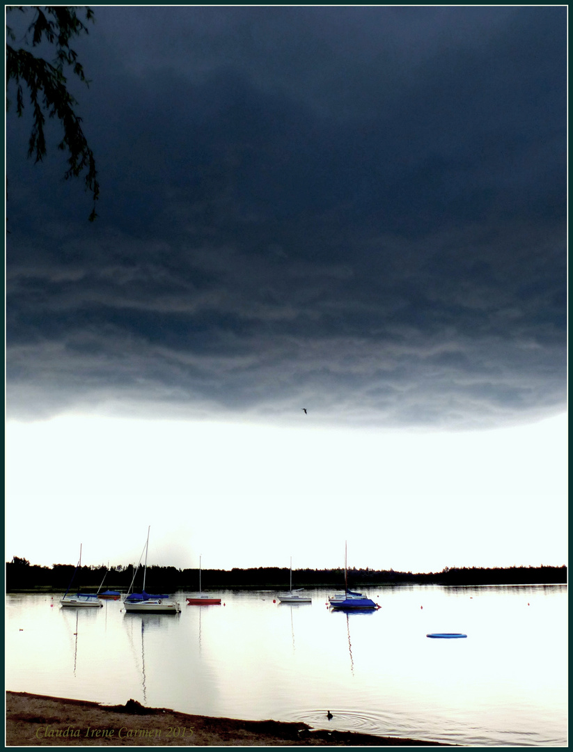 Kurz vor dem Sturm