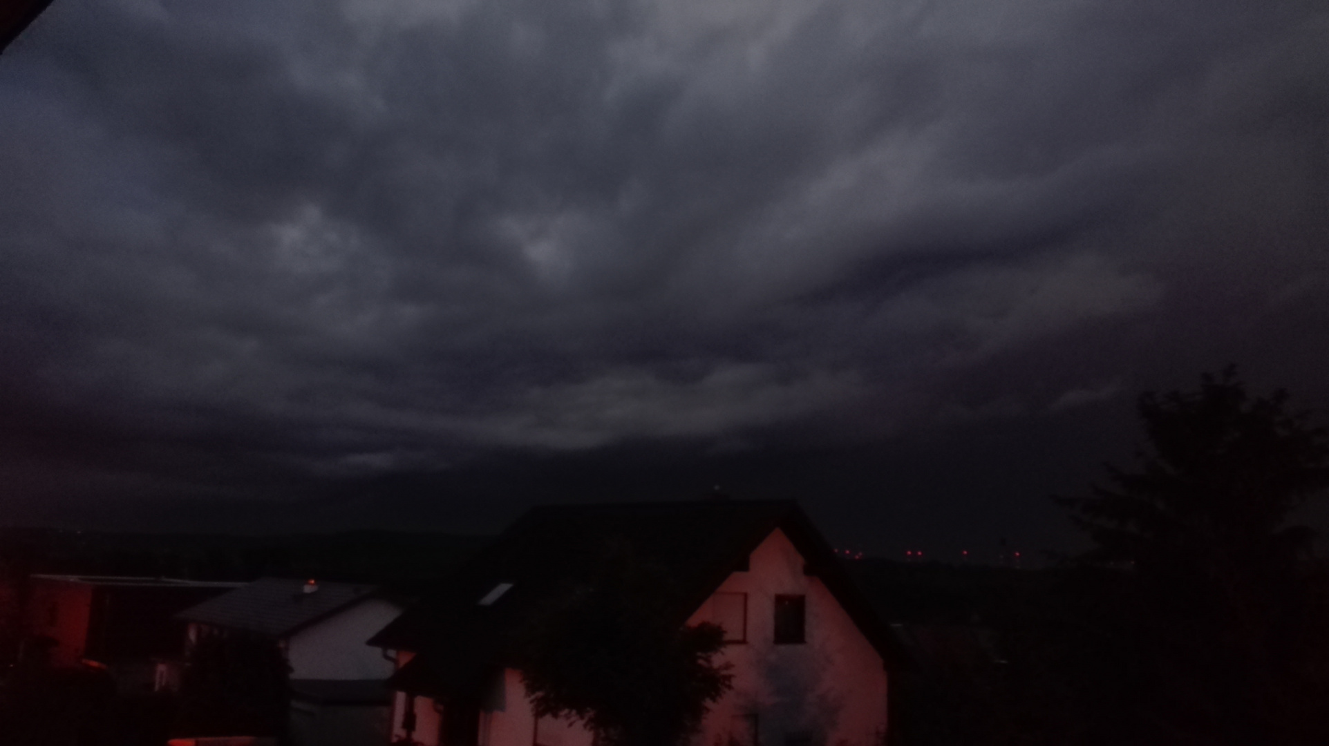 Kurz vor dem Sturm