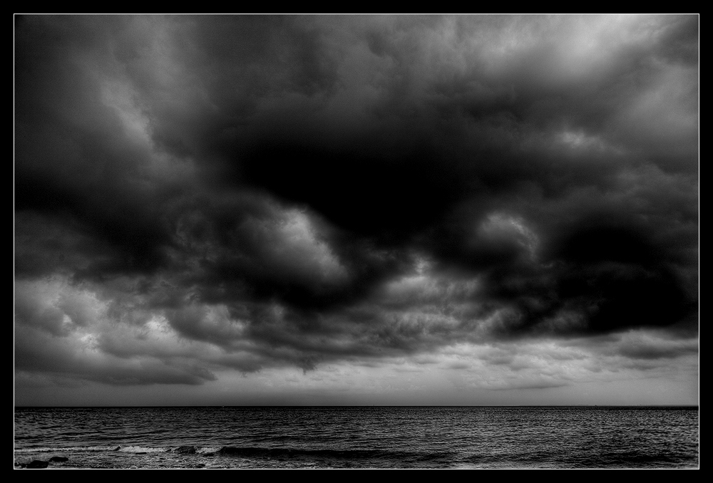 Kurz vor dem Unwetter