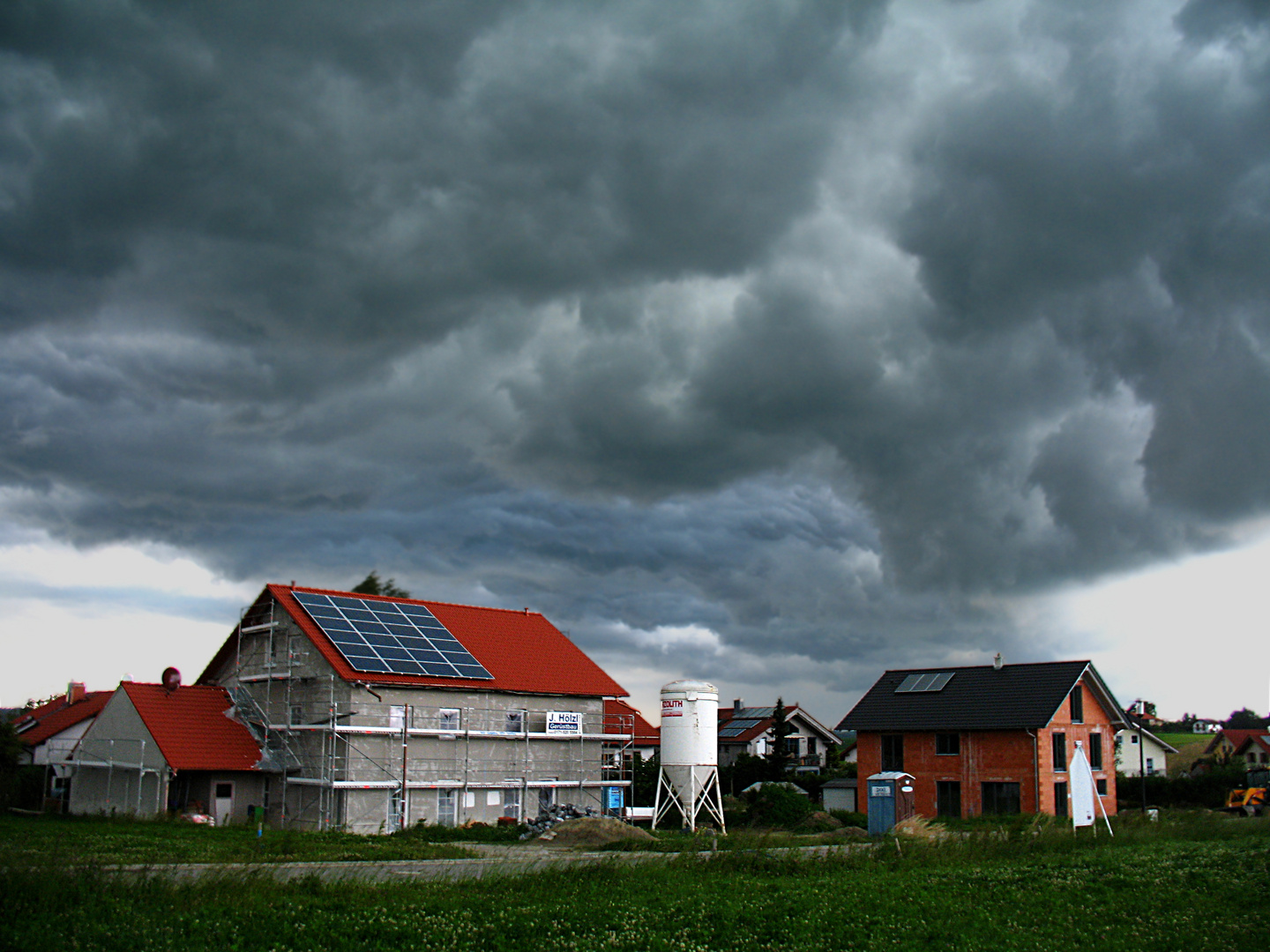 Kurz vor dem Unwetter