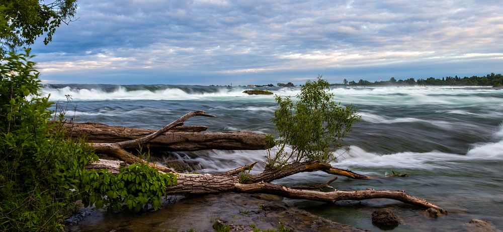 Kurz vor den Niagarafällen