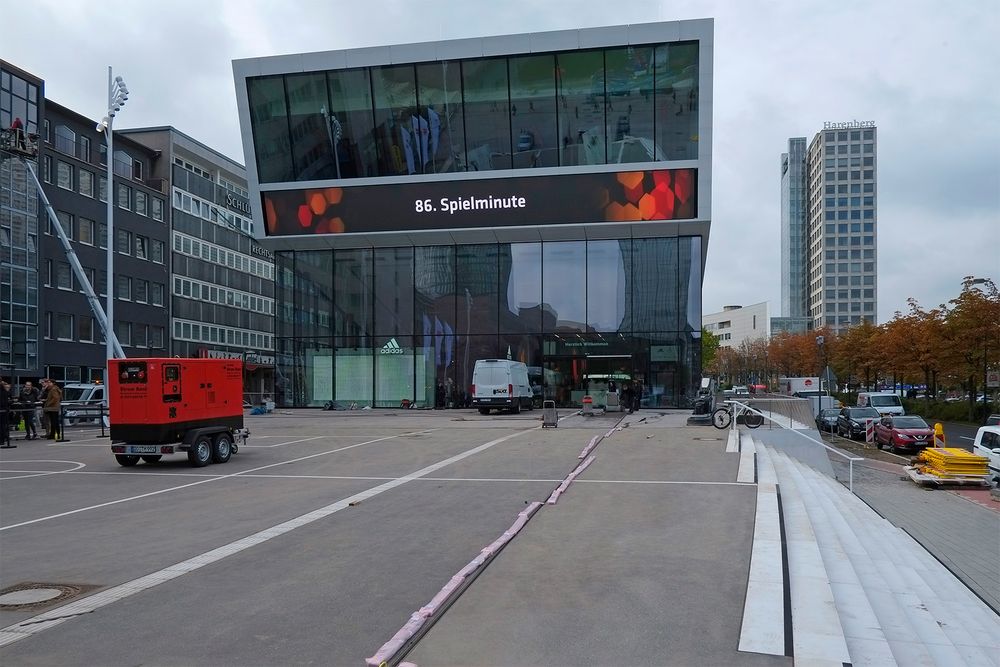 Kurz vor der Eröffnung: Dt. Fußballmuseum in Dortmund