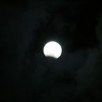 Kurz vor der Mondfinsternis