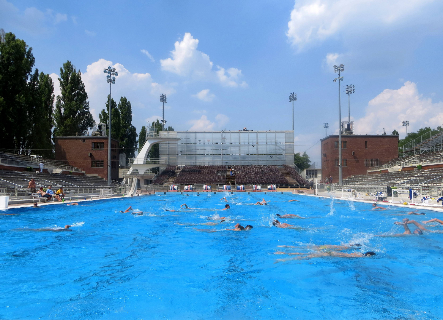 Kurz vor der Wasserball-Europameisterschaft 2014 in Budapest ...