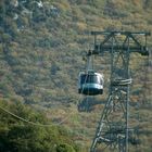 Kurz vor der Zwischenstation bei Fahrt auf den Monte Baldo