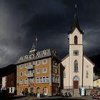 Kurz vor einem Gewitter in der Schweiz / Realp