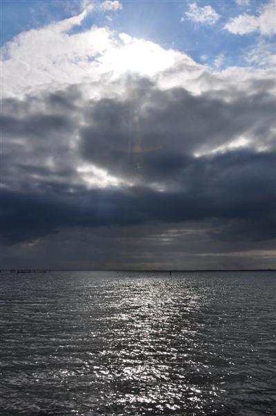 Kurz vor einem heftigen Unwetter - Fehmarn -