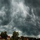 Kurz vor einem mächtigen Gewitter