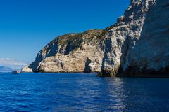 Kurz vor Erreichen des Navagio Beach mit Schiffswrack