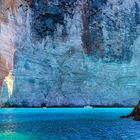 Kurz vor Erreichen des Navagio Beach mit Schiffswrack