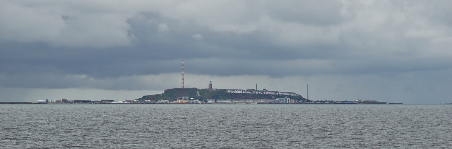 Kurz vor Helgoland