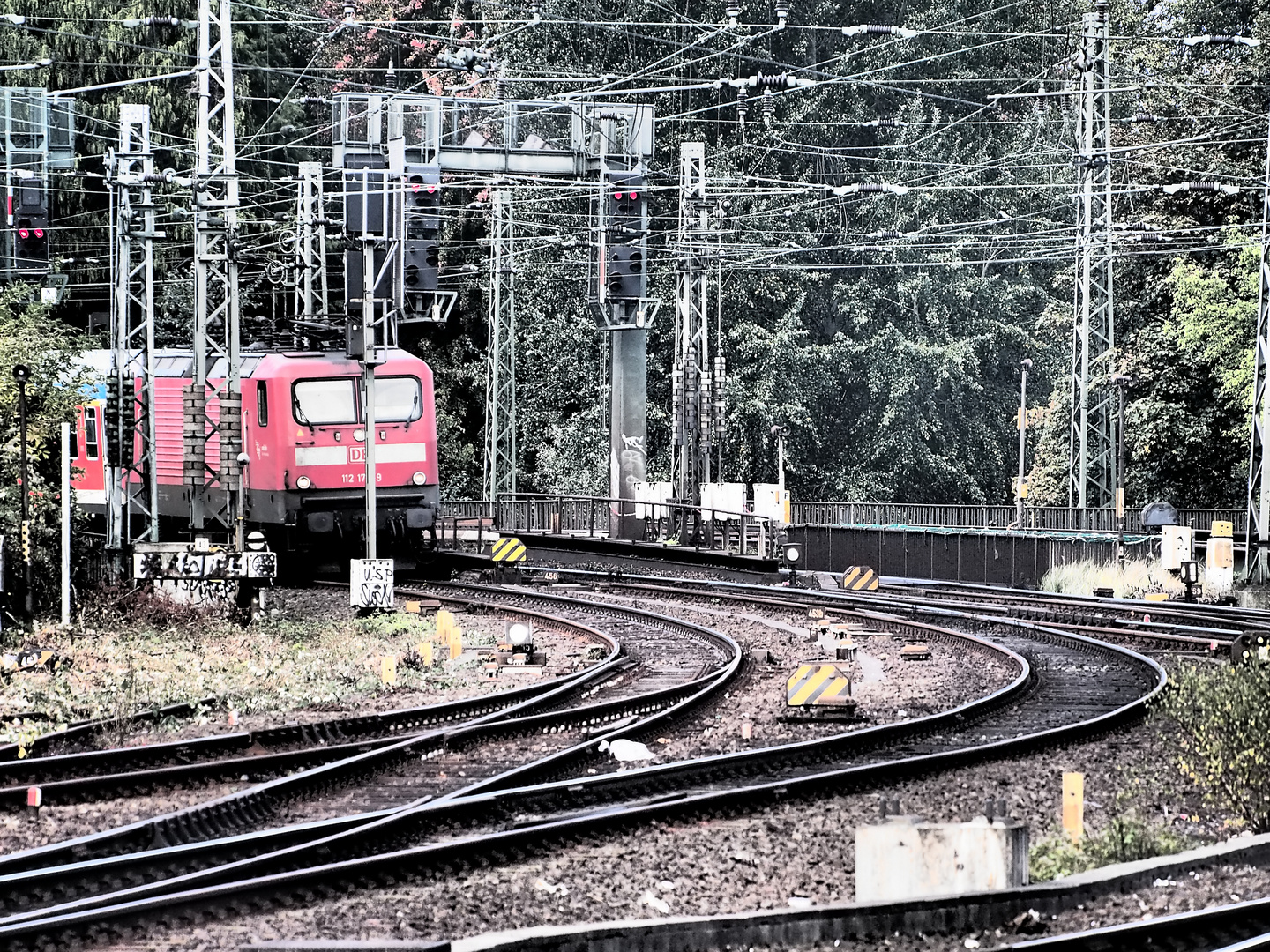 Kurz vor HH-Hbf