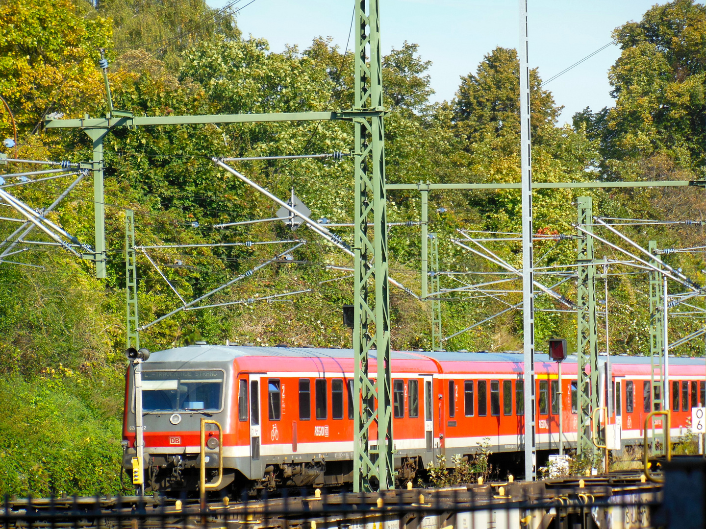 Kurz vor Lübeck HBF