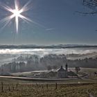 Kurz vor Mittag in Kloster Au