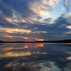 Kurz vor Mitternacht in Finnlands Sommer