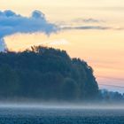 Kurz vor Sonnenaufgang