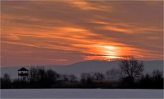 Kurz vor Sonnenaufgang