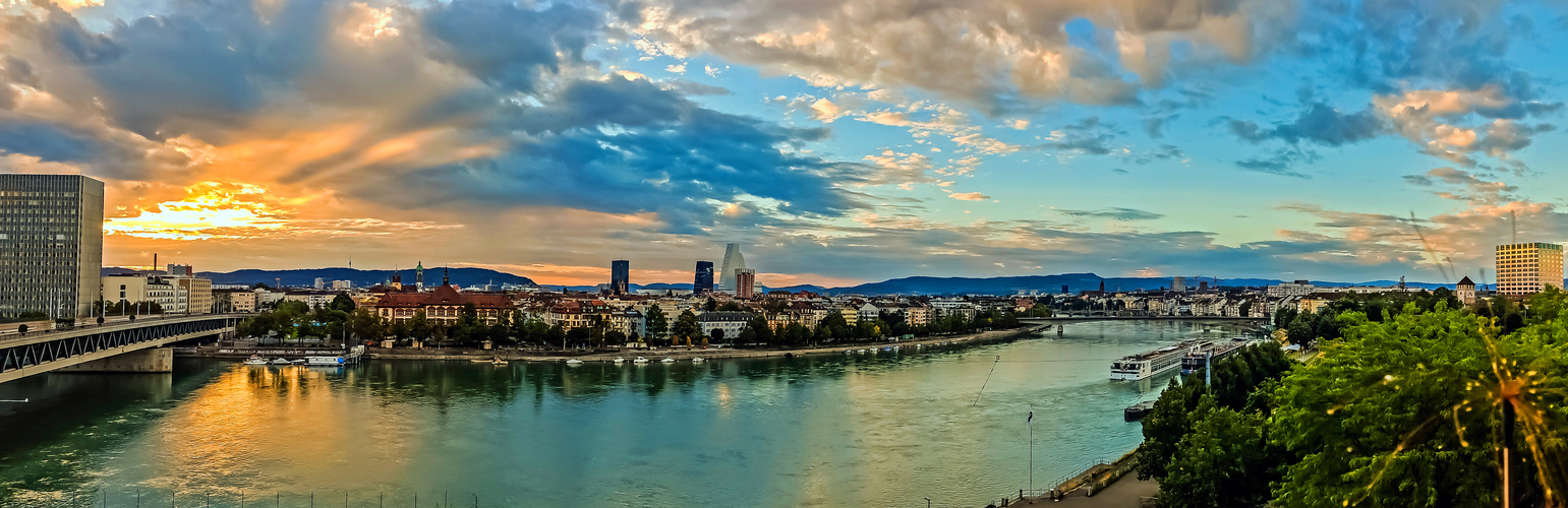 Kurz vor Sonnenaufgang