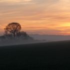 Kurz vor Sonnenaufgang