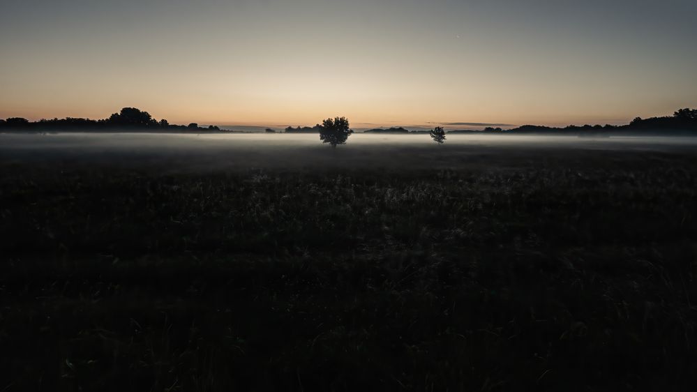 ... kurz vor Sonnenaufgang