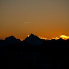 Kurz vor Sonnenaufgang am Dreiecksspitz Südtirol/ Rein in Taufers