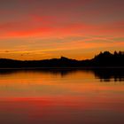 kurz vor Sonnenaufgang am Waginger See 