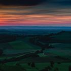 Kurz vor Sonnenaufgang auf dem Ipf