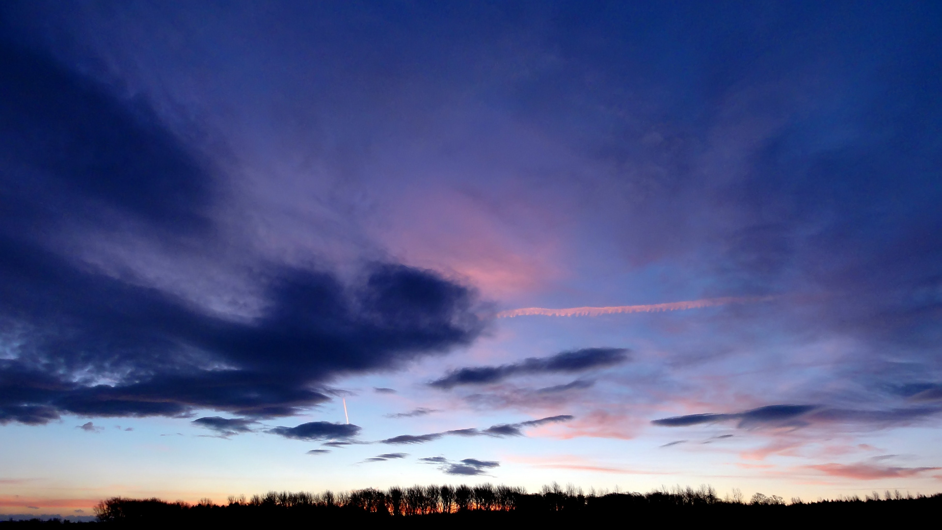 Kurz vor Sonnenaufgang ...